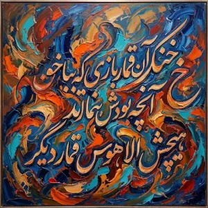نقاشی خط نمونه3